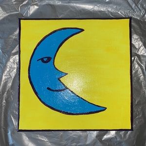 “LA LUNA” Original Acrylic Painting